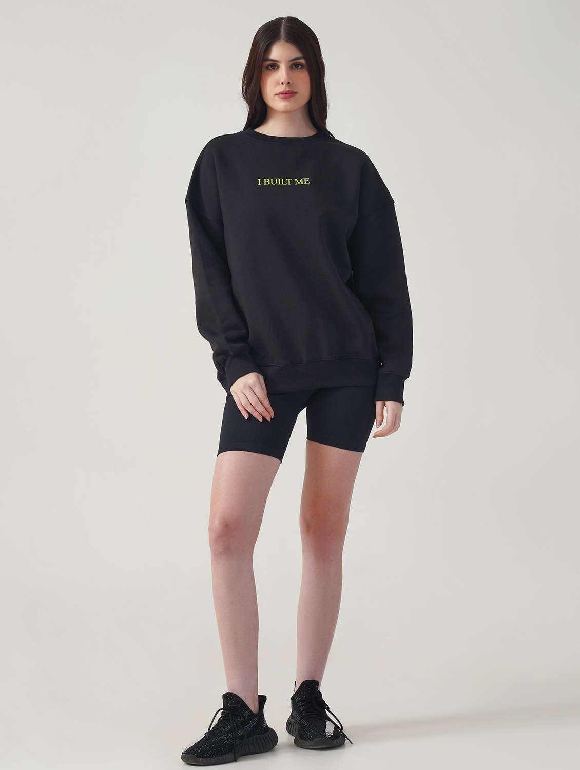 women long sleeve oversized sweatshirt - 21764149 -  Standard Image - 2