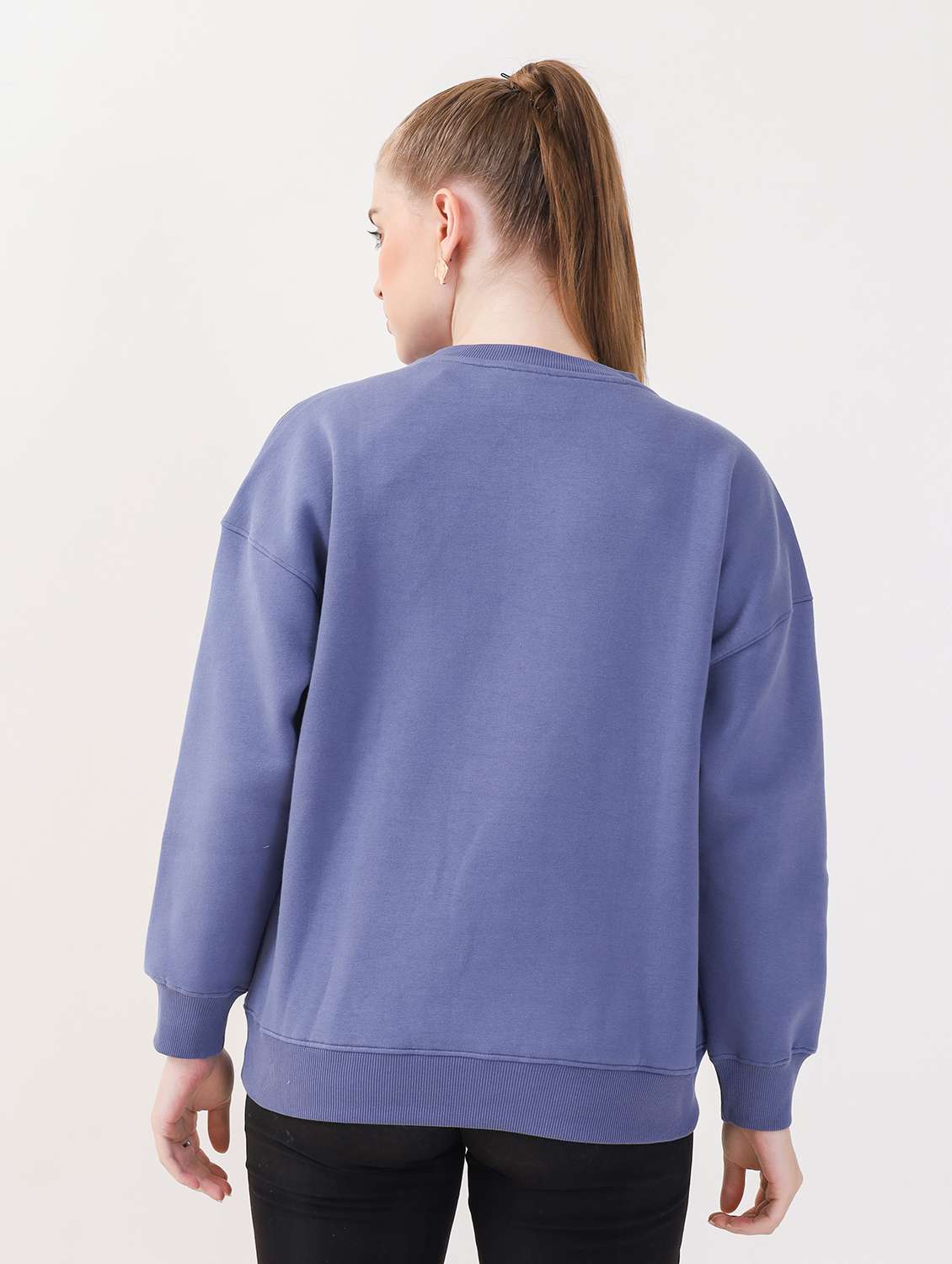 women long sleeve oversized sweatshirt - 21764156 -  Standard Image - 2