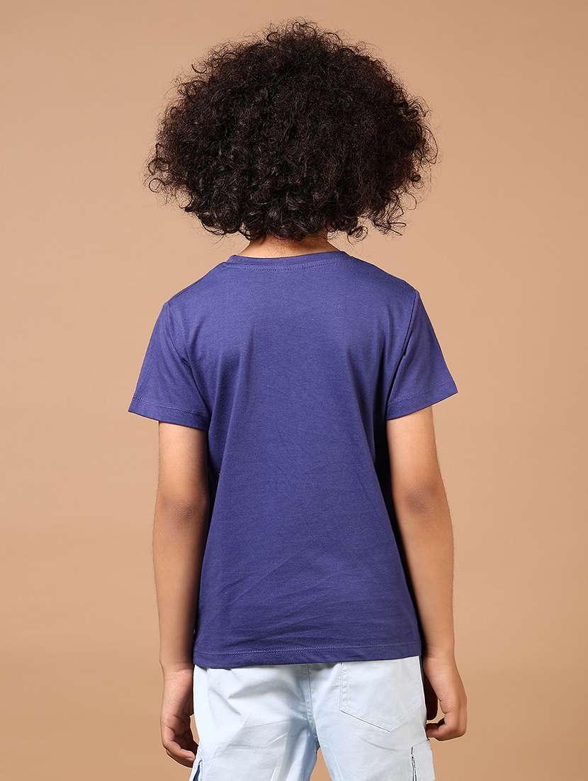 boys solid round neck t-shirt - 21764512 -  Standard Image - 2