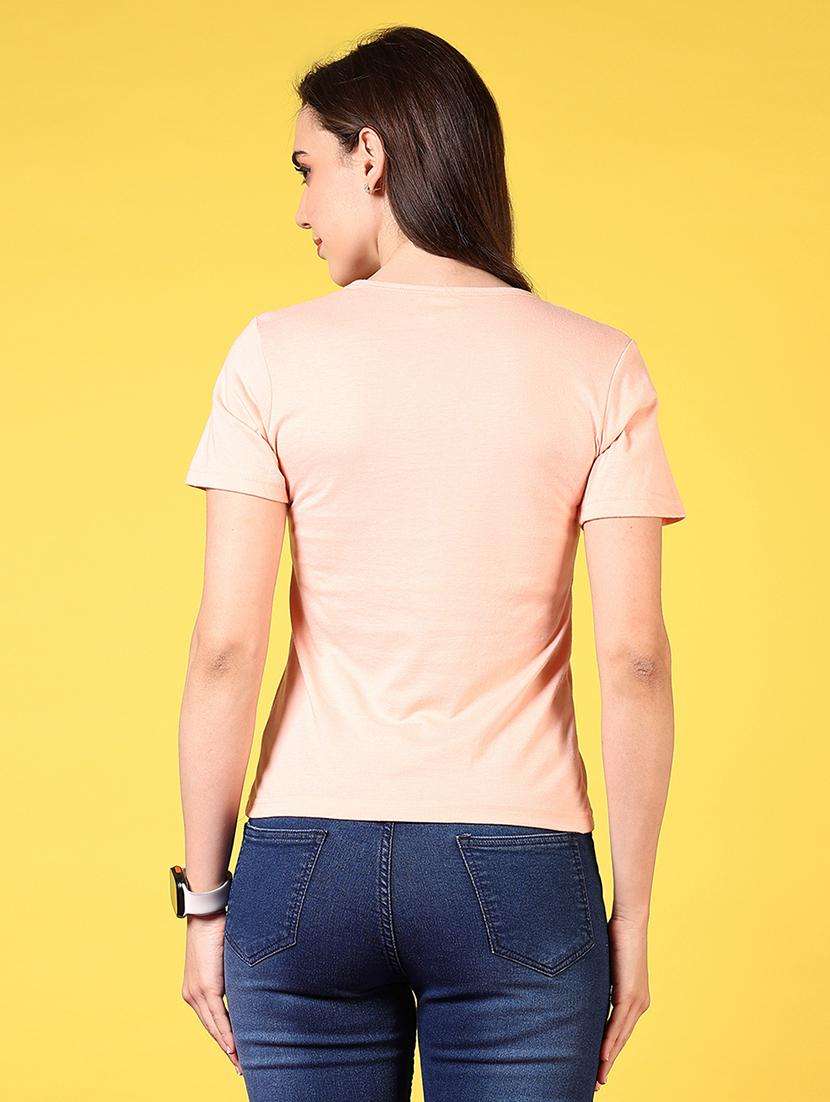 women printed short sleeves t-shirt - 21764613 -  Standard Image - 2