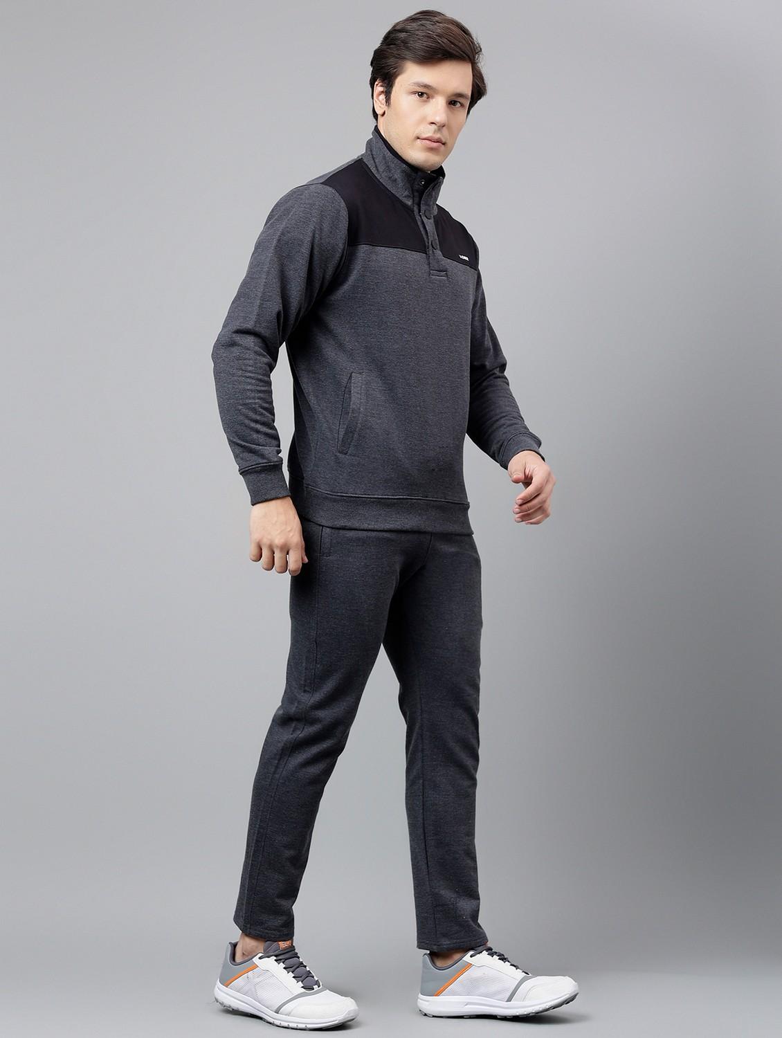 grey cotton track suit - 21764999 - Standard Image - 2