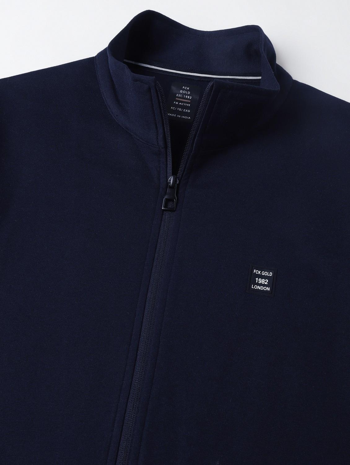 men tapered stand collar full length track suit - 21765014 - Standard Image - 7