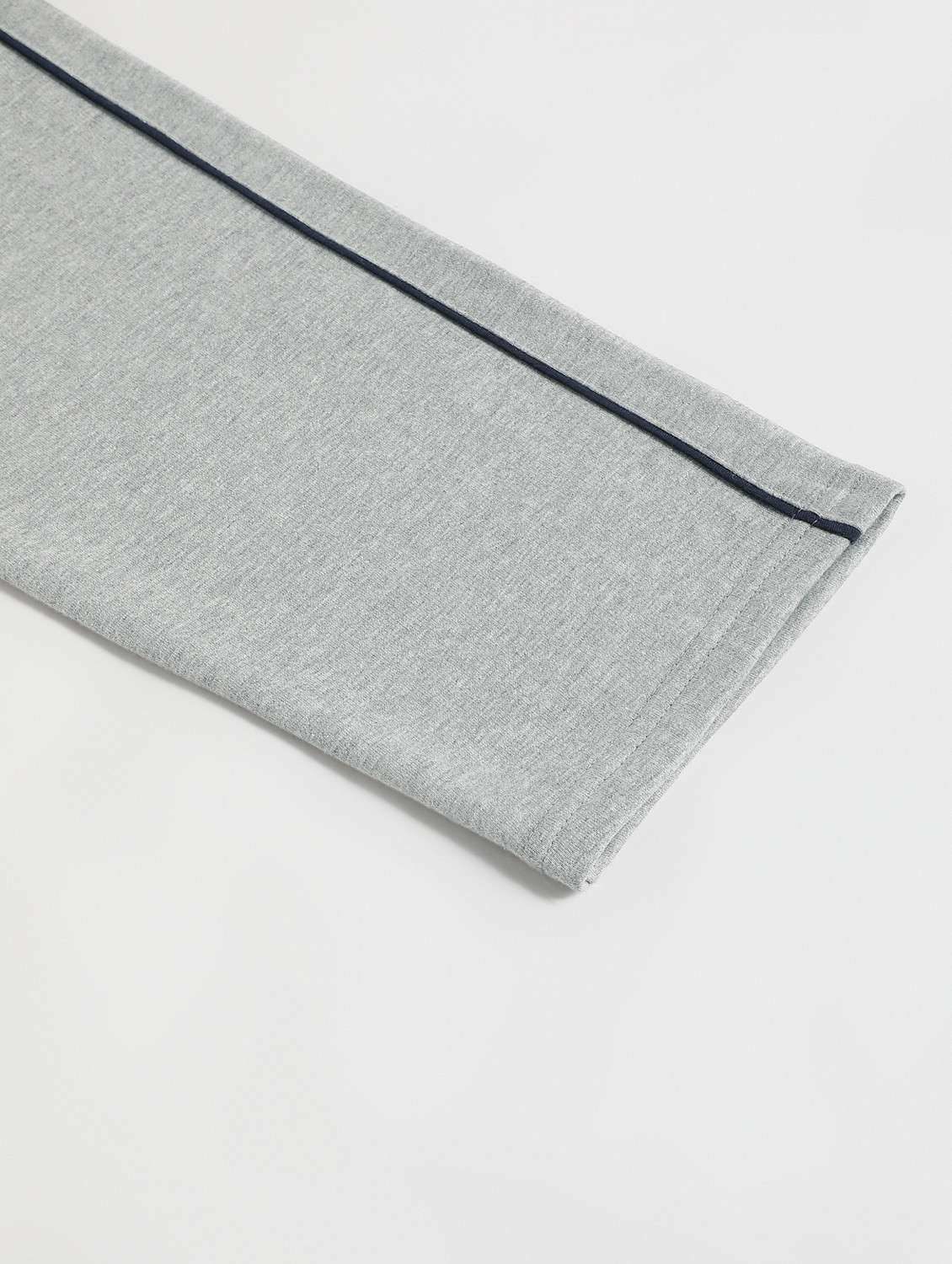 men solid stand collar full length track suit - 21765024 -  Standard Image - 2