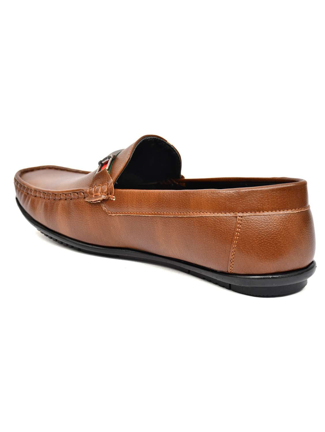 men tan slip on horsebit oafer - 21765115 -  Standard Image - 2