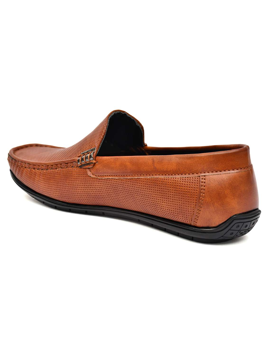 men tan slip on loafer - 21765121 -  Standard Image - 2