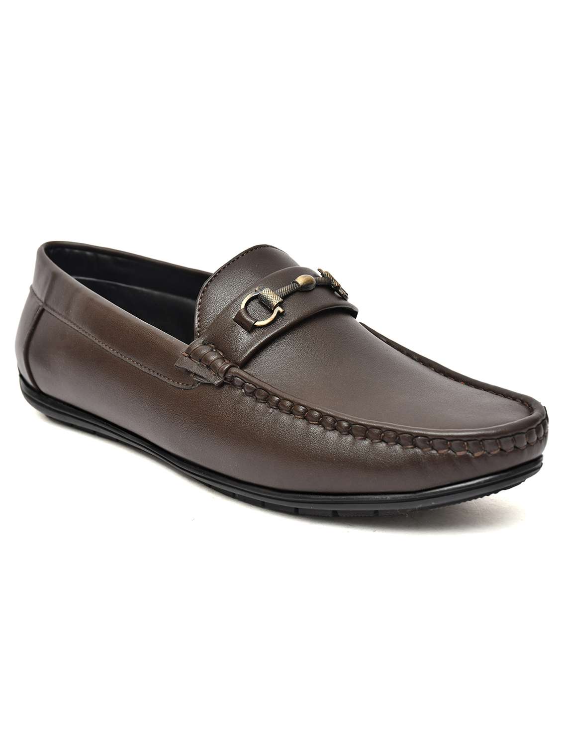 men slip on horsebit loafers