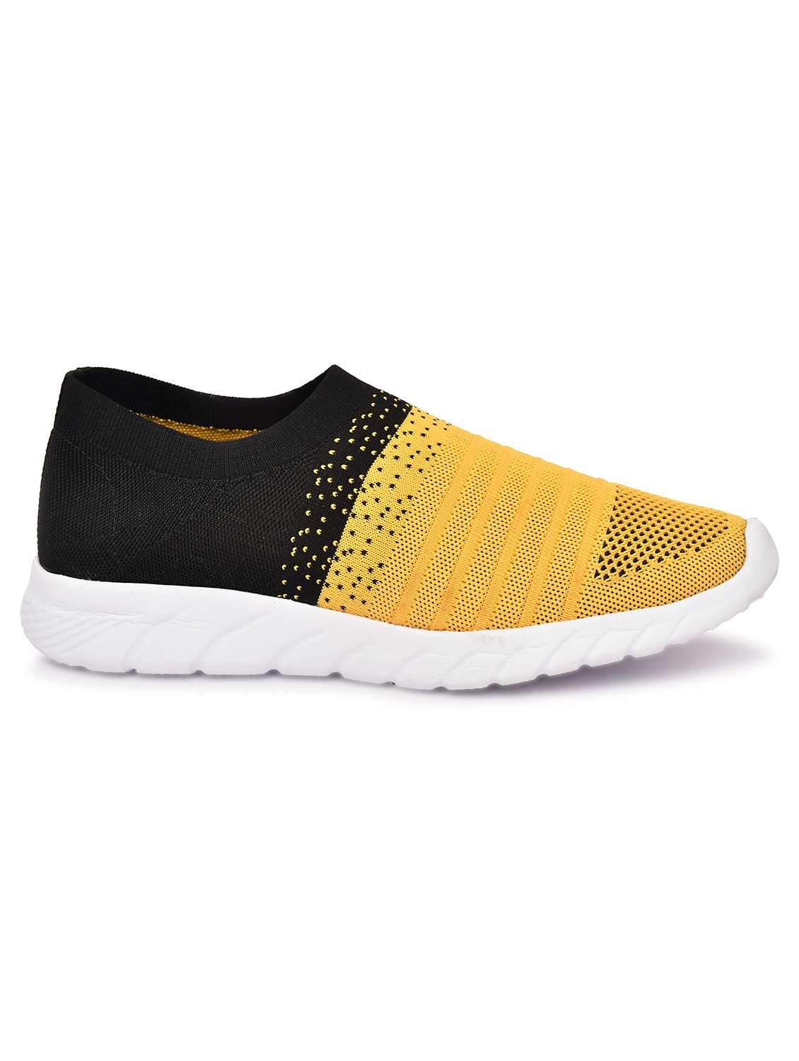 men yellow slip on sport shoe - 21765182 -  Standard Image - 2