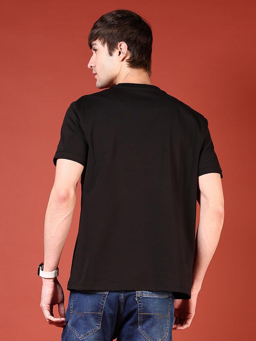 men black short sleeve regular fit t-shirt - 21765601 - Standard Image - 2