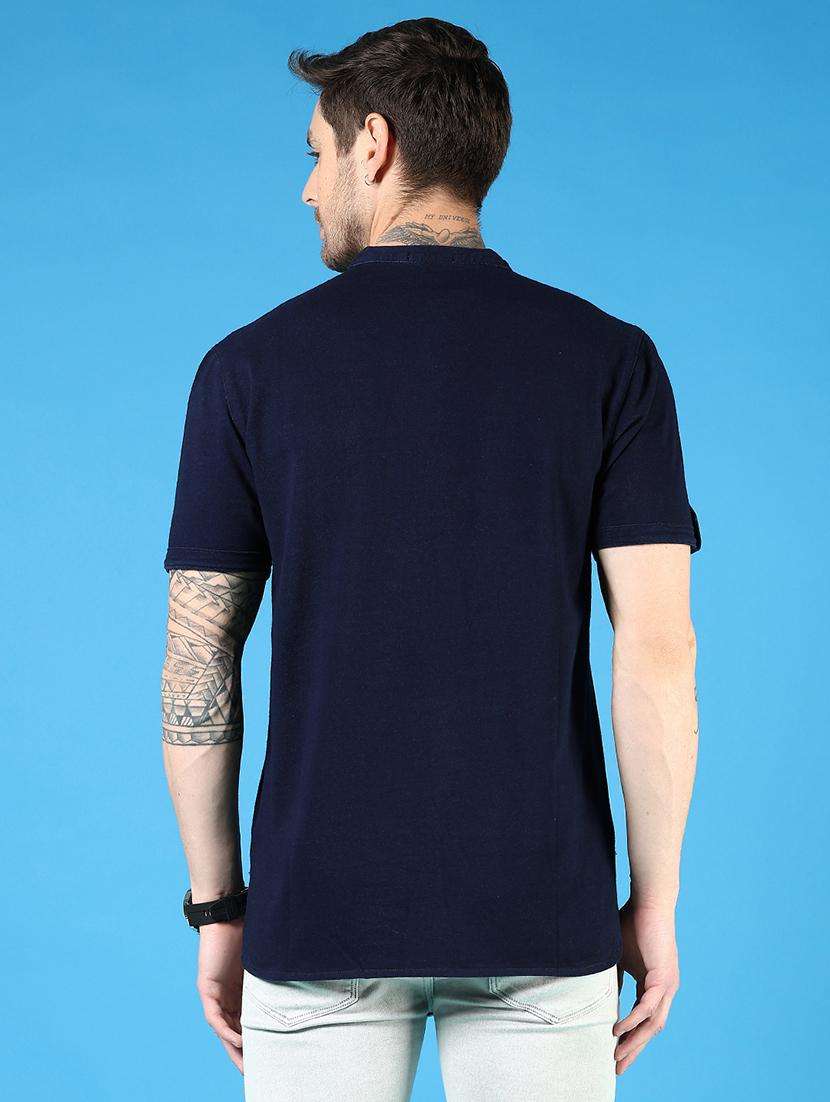 men solid short sleeve regular fit shirt - 21765626 - Standard Image - 2