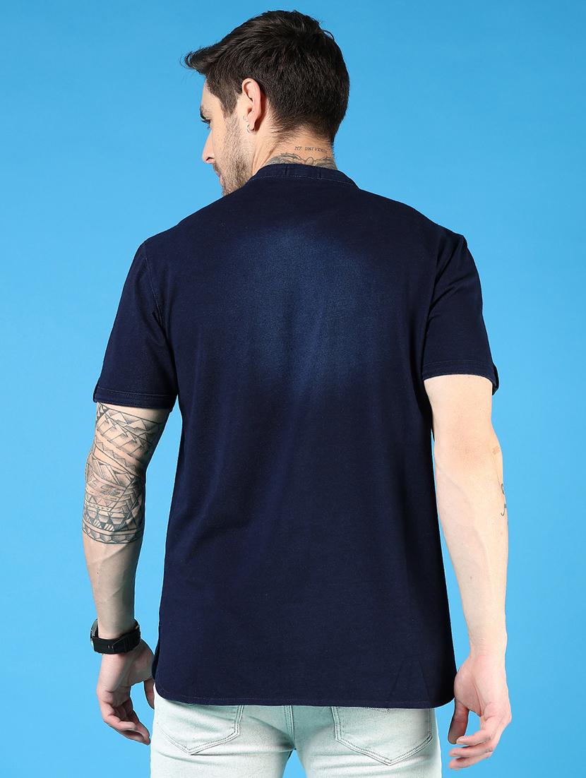 men solid short sleeve regular fit shirt - 21765629 - Standard Image - 2