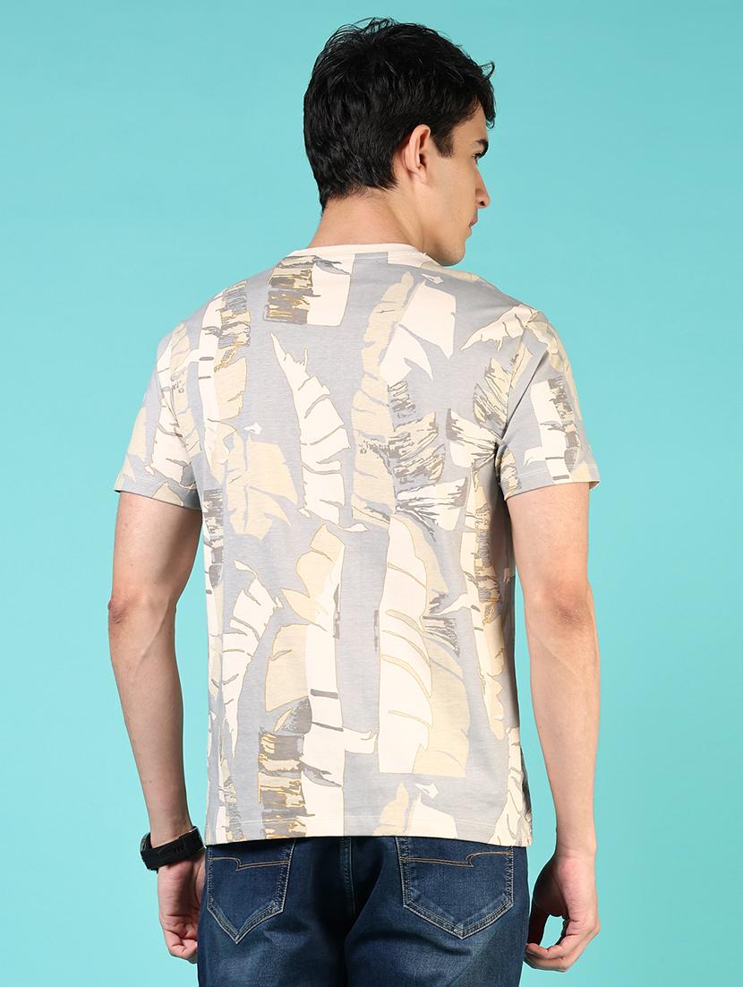 men round neck printed t-shirt - 21765648 - Standard Image - 2