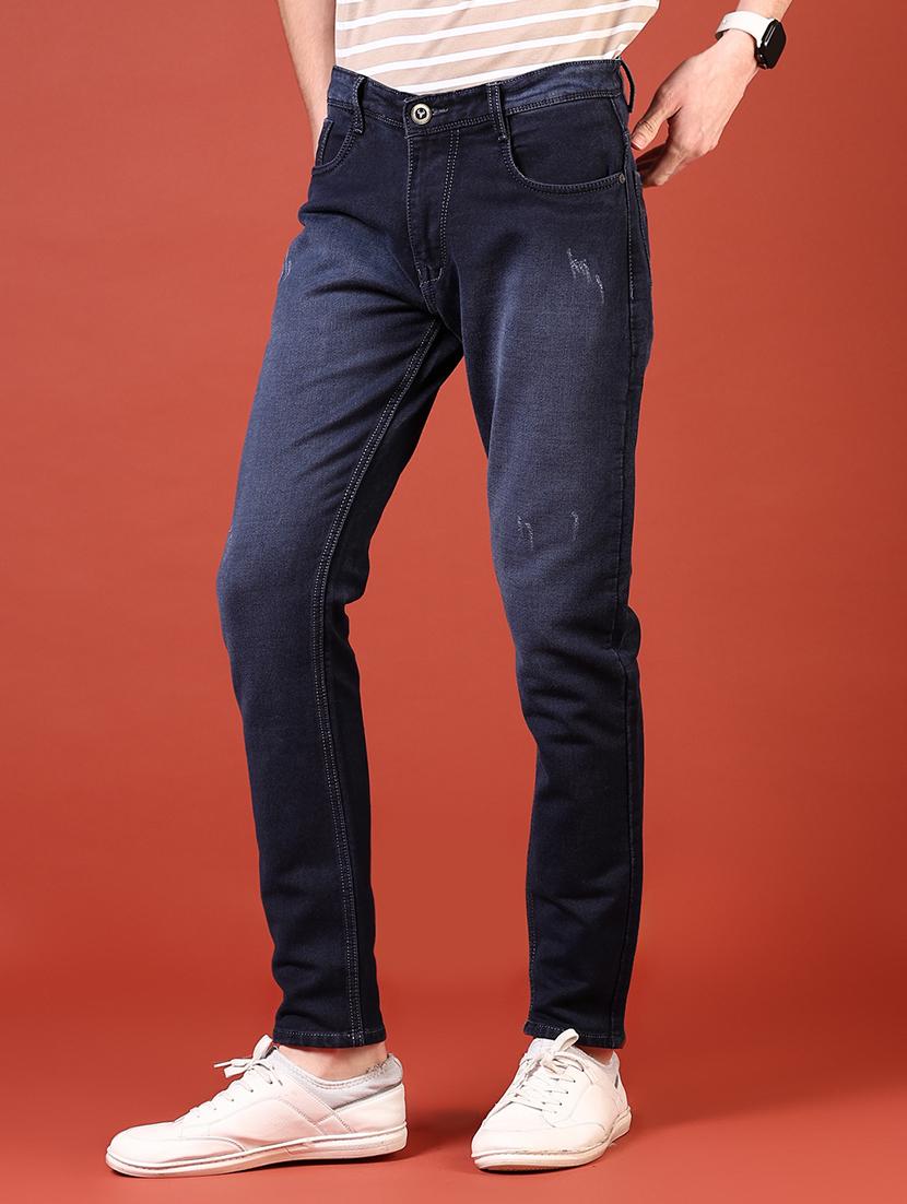 men solid mid rise slim fit jean - 21765757 - Standard Image - 2