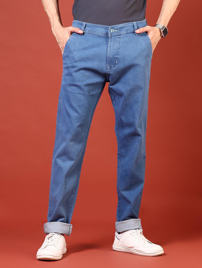 men solid mid rise relaxed fit jean - 21765760 -  Zoom Image - 0