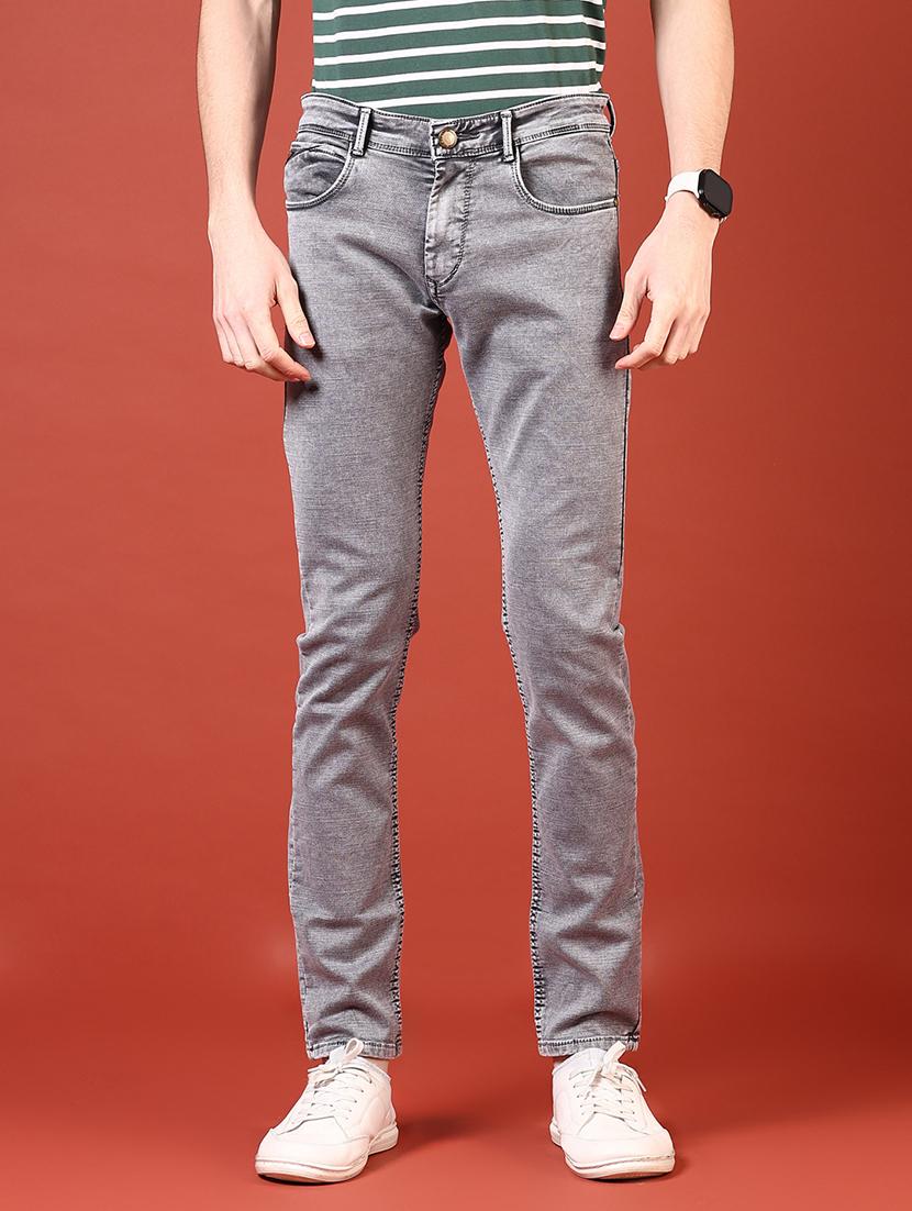 men solid mid rise slim fit jean - 21765766 - Zoom Image - 0
