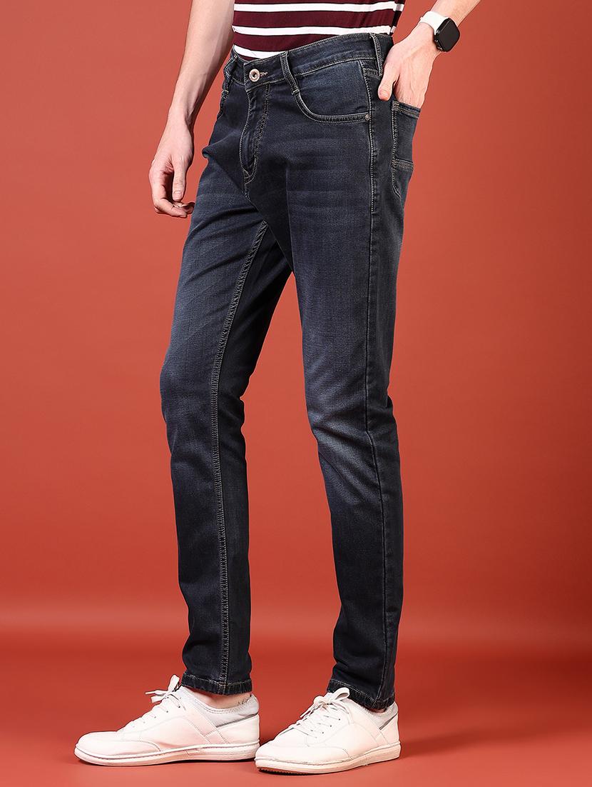 men solid mid rise slim fit jean - 21765782 - Standard Image - 2