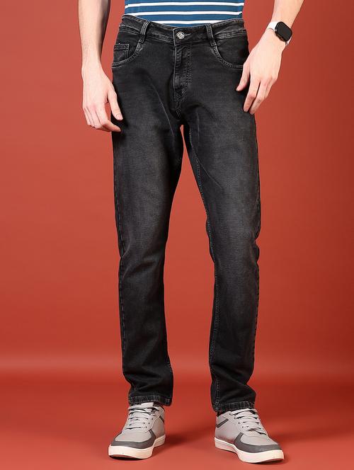 men solid mid rise slim fit jean - 21765784 - Standard Image - 0