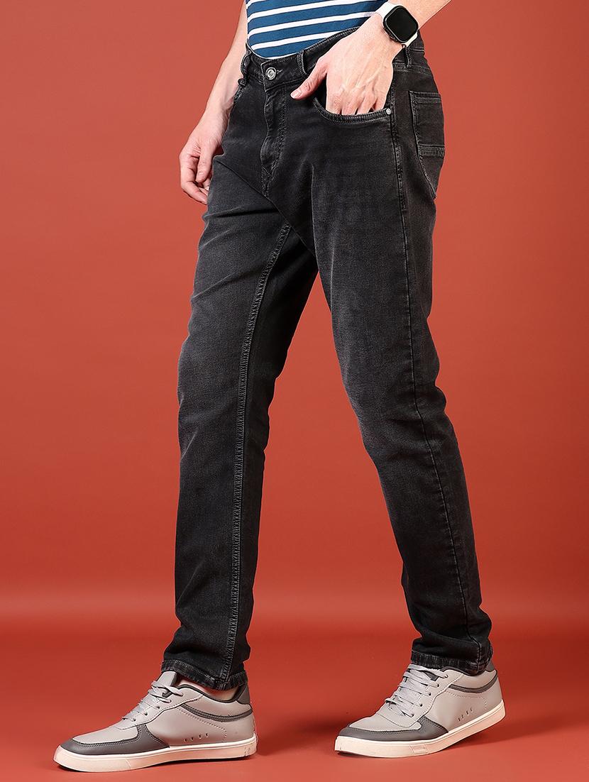 men solid mid rise slim fit jean - 21765784 - Standard Image - 2