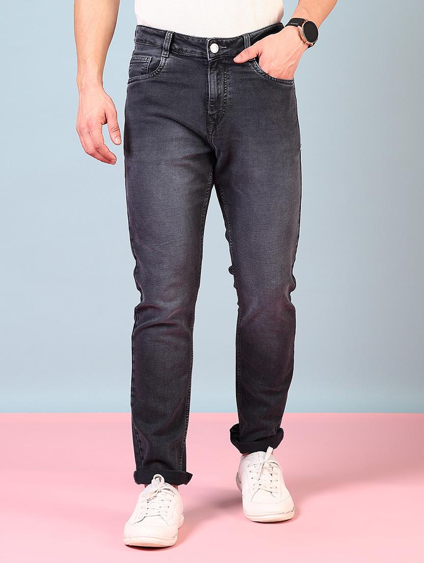 men solid mid rise slim fit jean - 21765786 - Zoom Image - 0