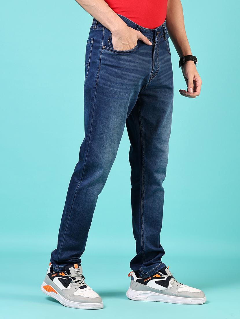 men solid mid rise relaxed fit jean - 21765843 - Standard Image - 2