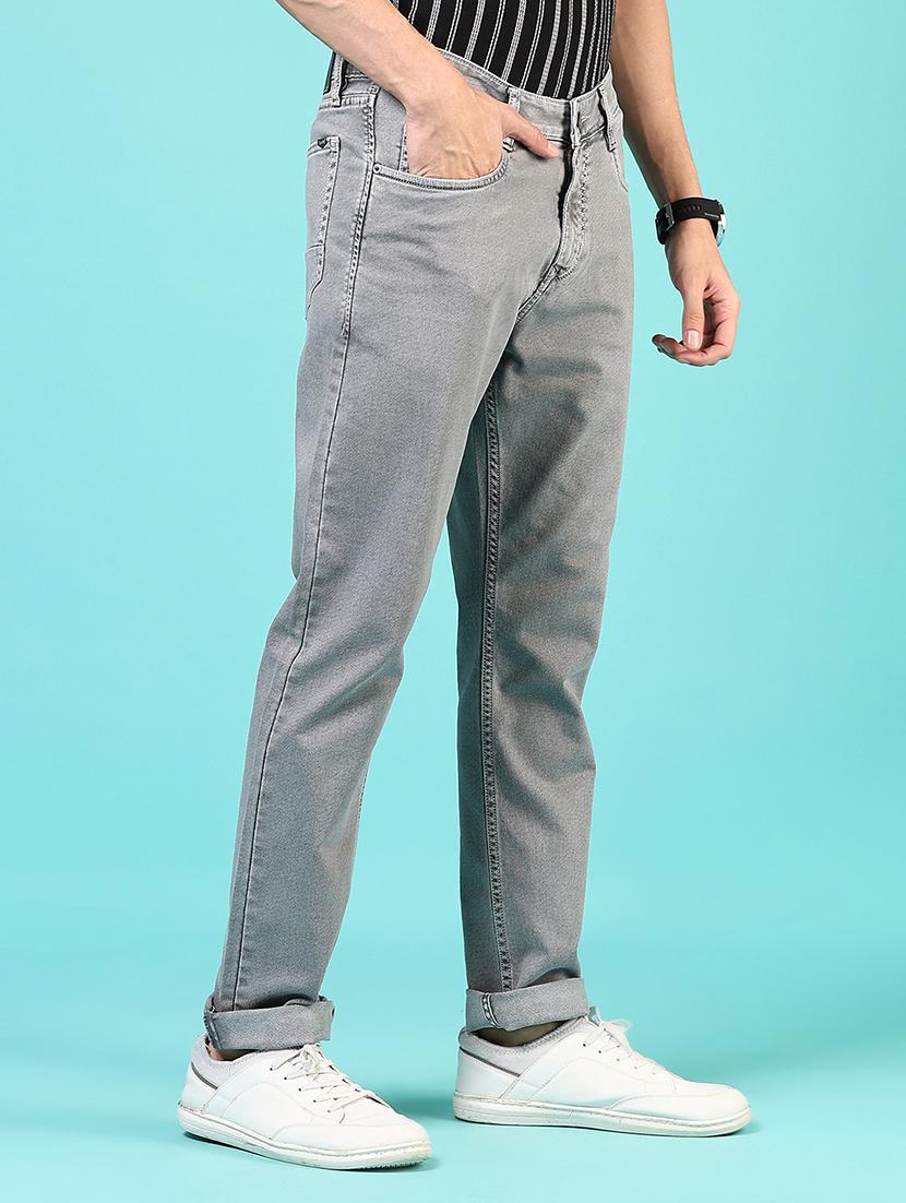men solid mid rise relaxed fit jean - 21765856 - Standard Image - 2