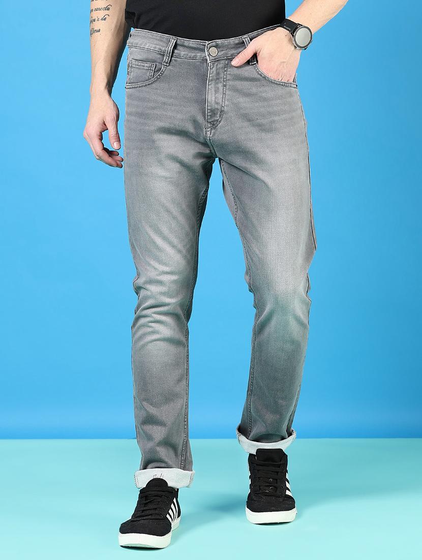 men solid mid rise slim fit jean - 21765877 - Zoom Image - 0