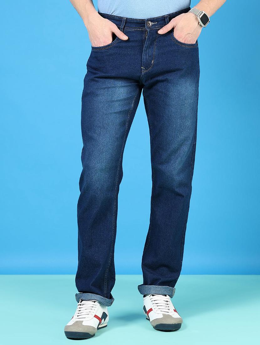 men solid mid rise relaxed fit jean - 21765879 - Zoom Image - 0