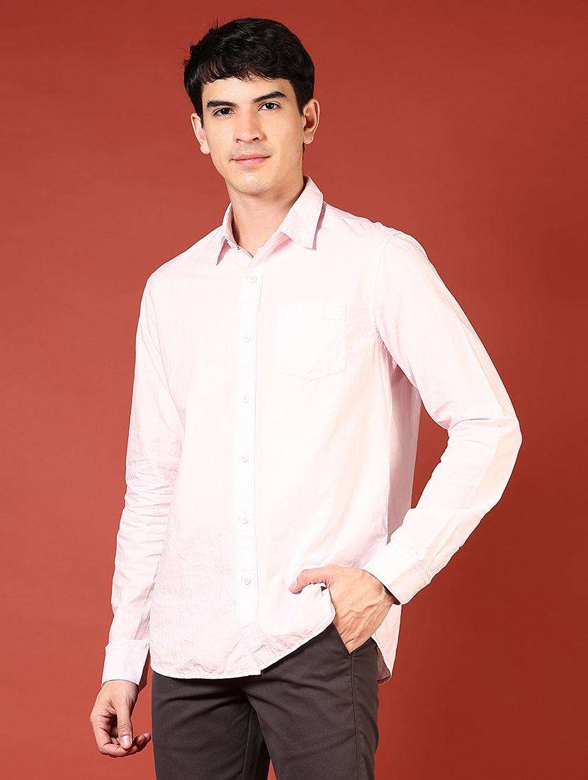 men self design long sleeve regular fit casual shirt - 21765928 -  Standard Image - 2