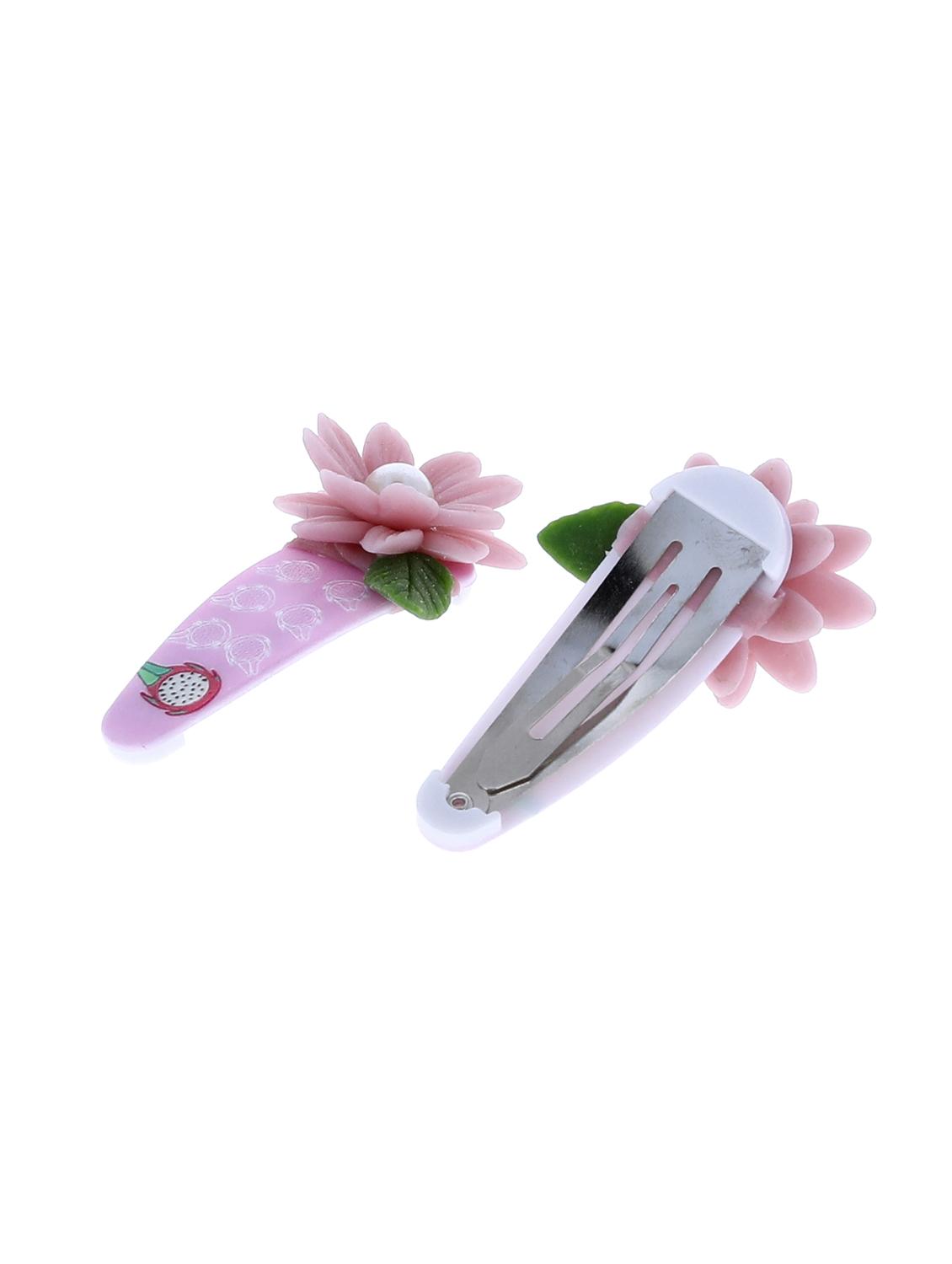 women's porcelain flower hair clips - 21766201 - Standard Image - 2