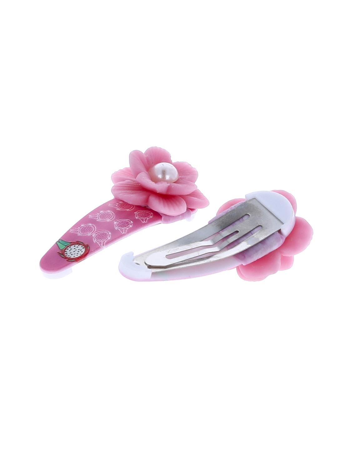 women's porcelain flower hair clips - 21766202 - Standard Image - 2