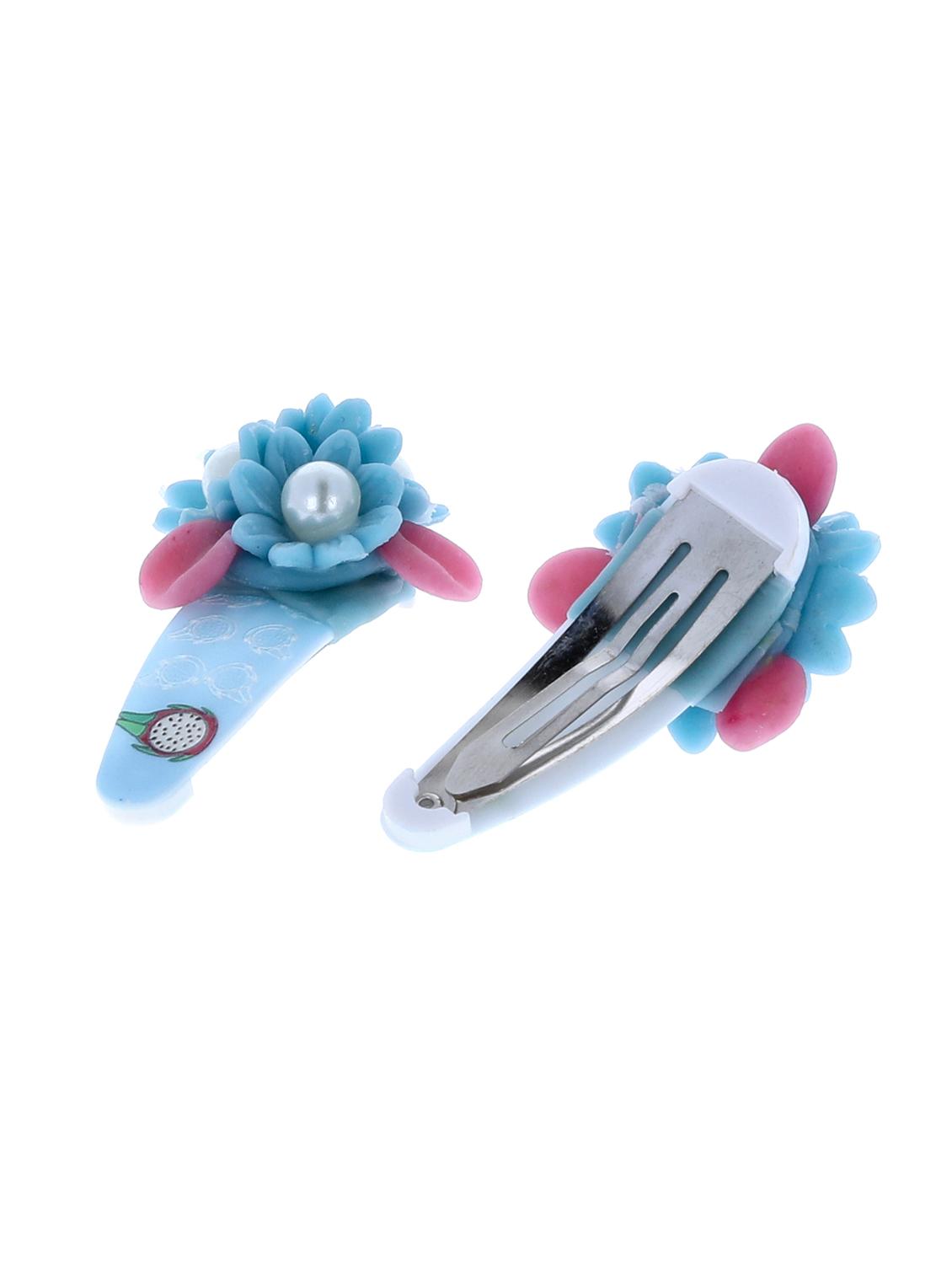 women's porcelain flower hair clips - 21766208 - Standard Image - 2
