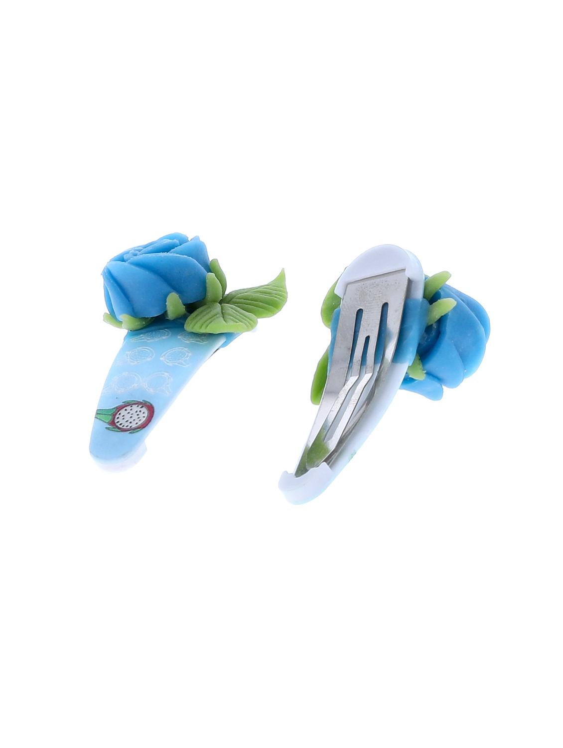 women's porcelain flower hair clips - 21766292 - Standard Image - 2