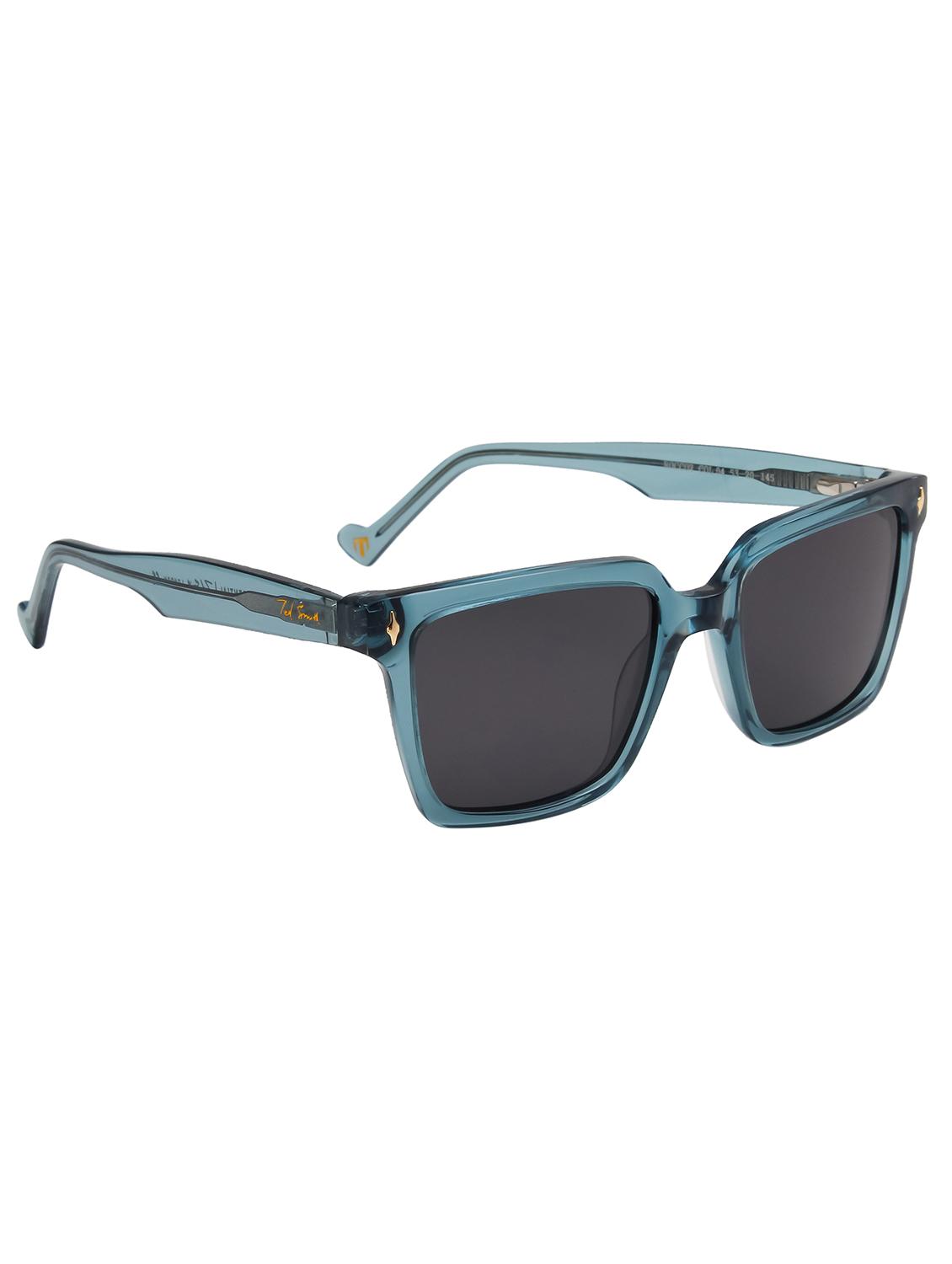 ted smith unisex black premium italian acetate sunglasses with polarized lenses. - 21766351 - Standard Image - 2