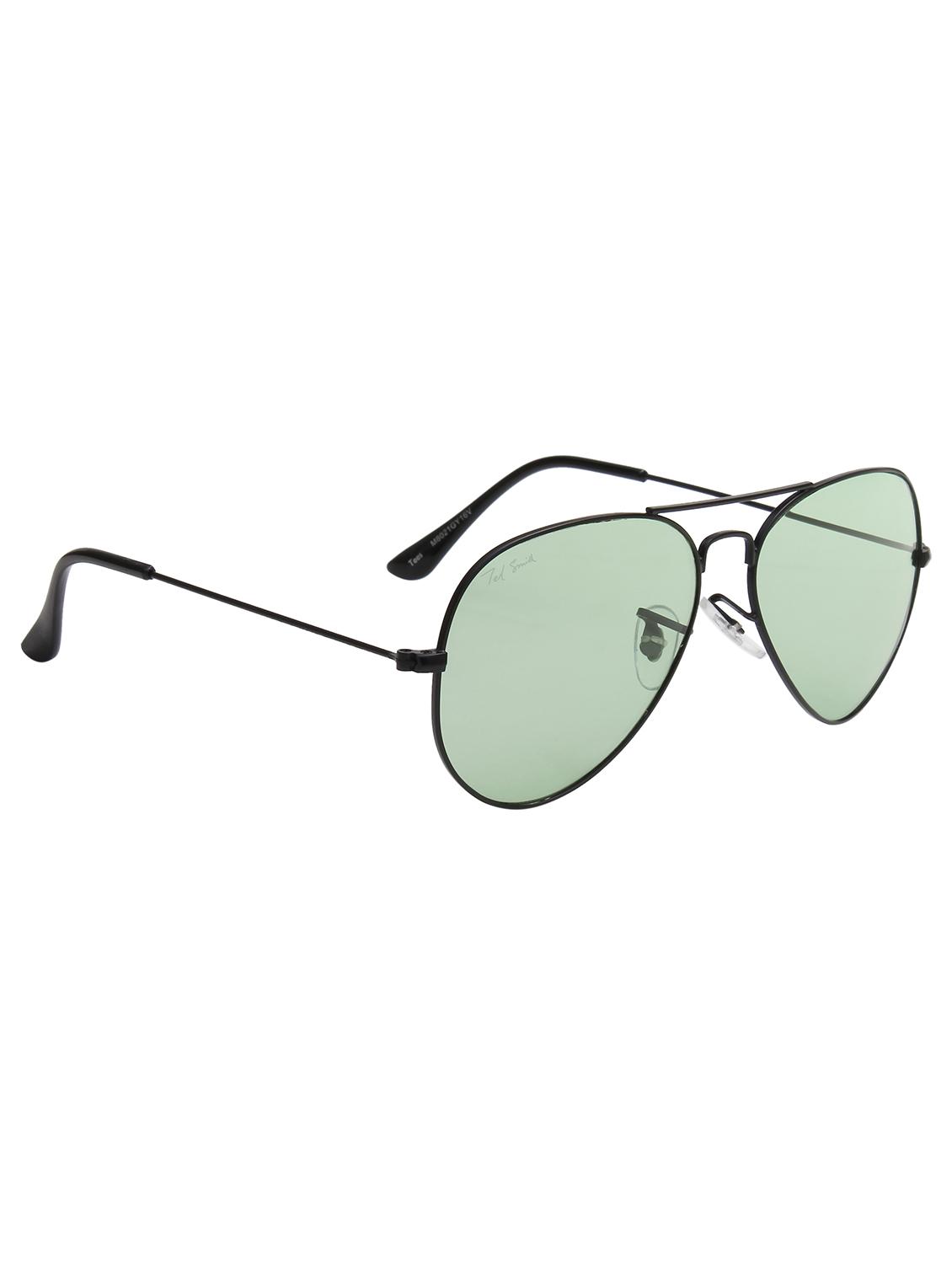 ted smith unisex candy green premium metal sunglasses with polarized lenses. - 21766371 - Standard Image - 2