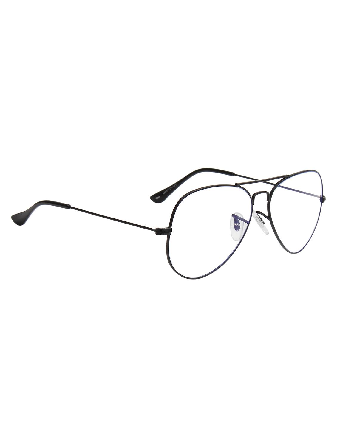 ted smith unisex clear premium metal sunglasses with polarized lenses. - 21766373 - Standard Image - 2