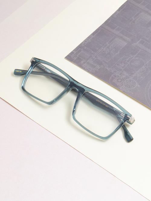ted smith green rectangle premium italian frames for unisex - 21766388 -  Standard Image - 0