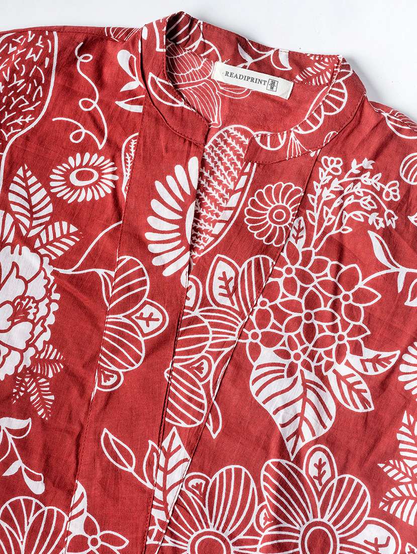 women three quarter sleeve ethnic co ord set - 21766731 -  Standard Image - 2