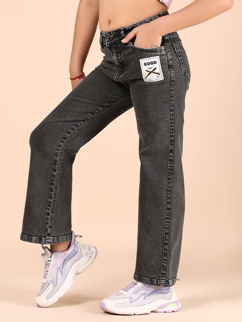 grils solid mid rise bootcut jean - 21767108 -  Standard Image - 2