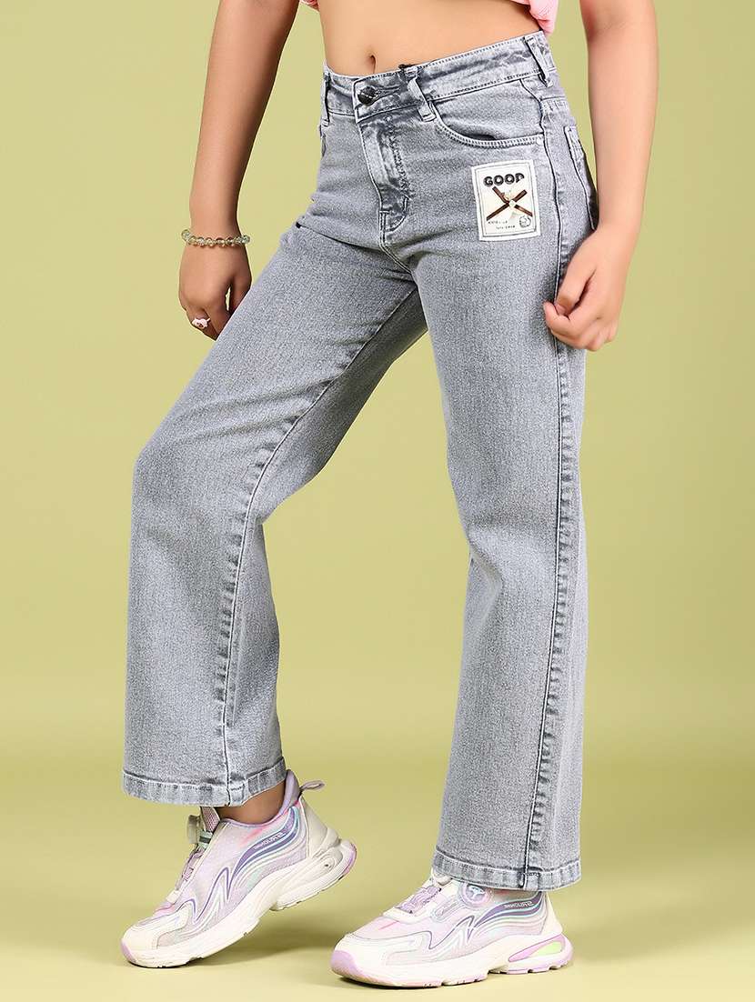 grils solid mid rise bootcut jean - 21767110 - Standard Image - 2