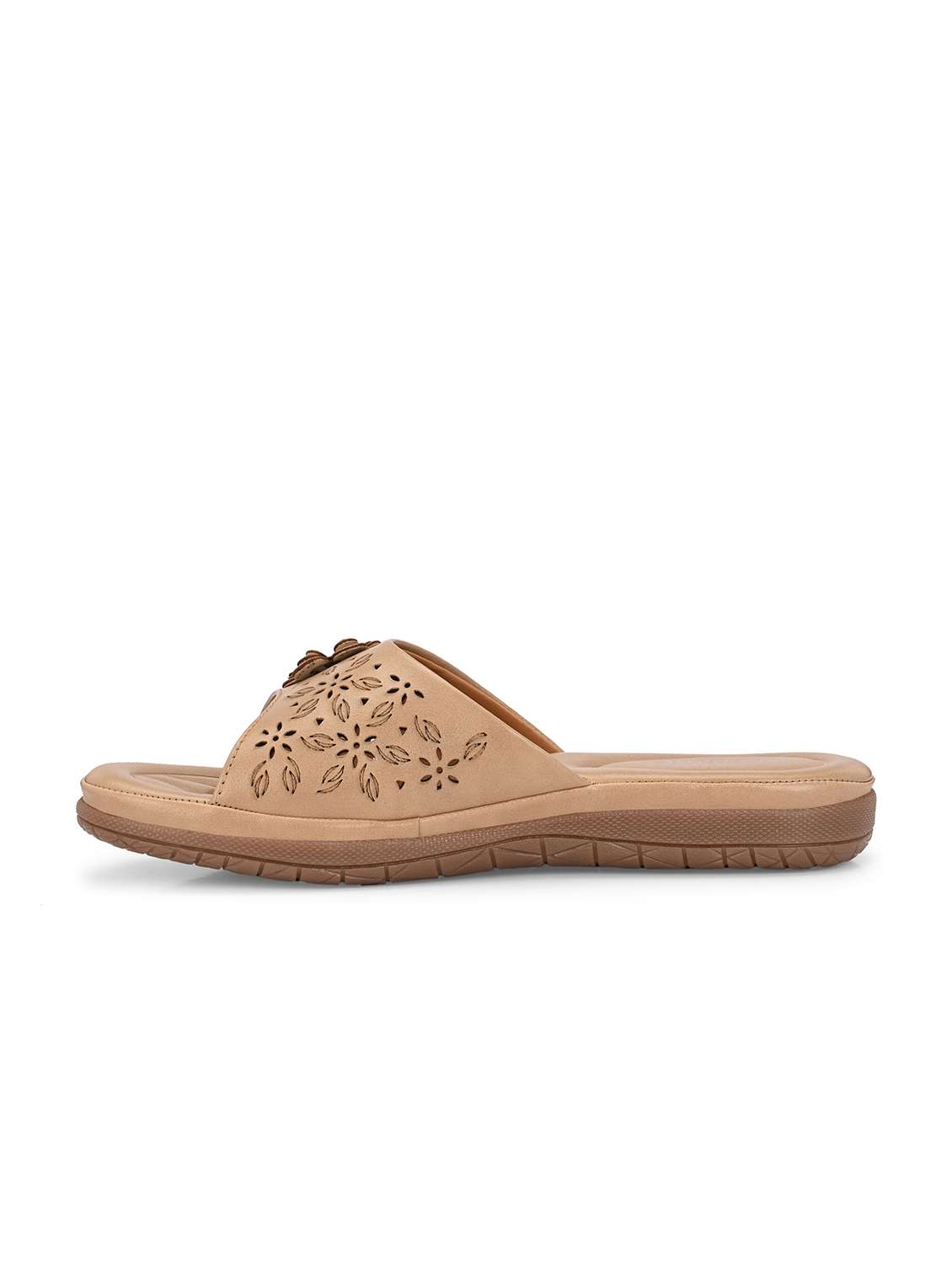 women cutwork detailed toe separator flats - 21767954 -  Standard Image - 2