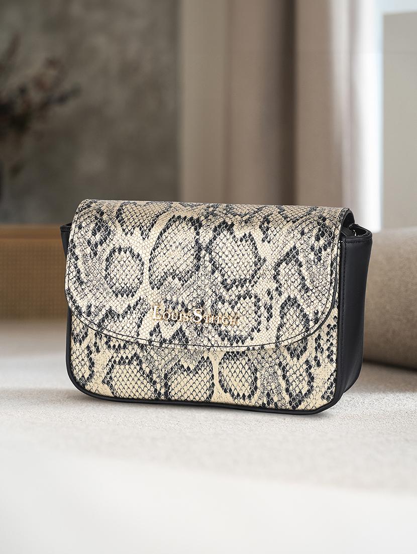 women gold animal print handbag - 21768087 -  Zoom Image - 0