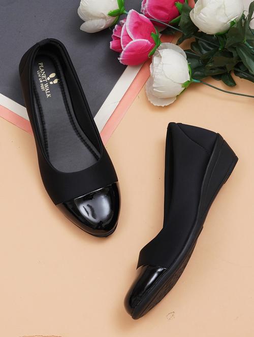 women black slip on ballerina - 21768138 - Standard Image - 0
