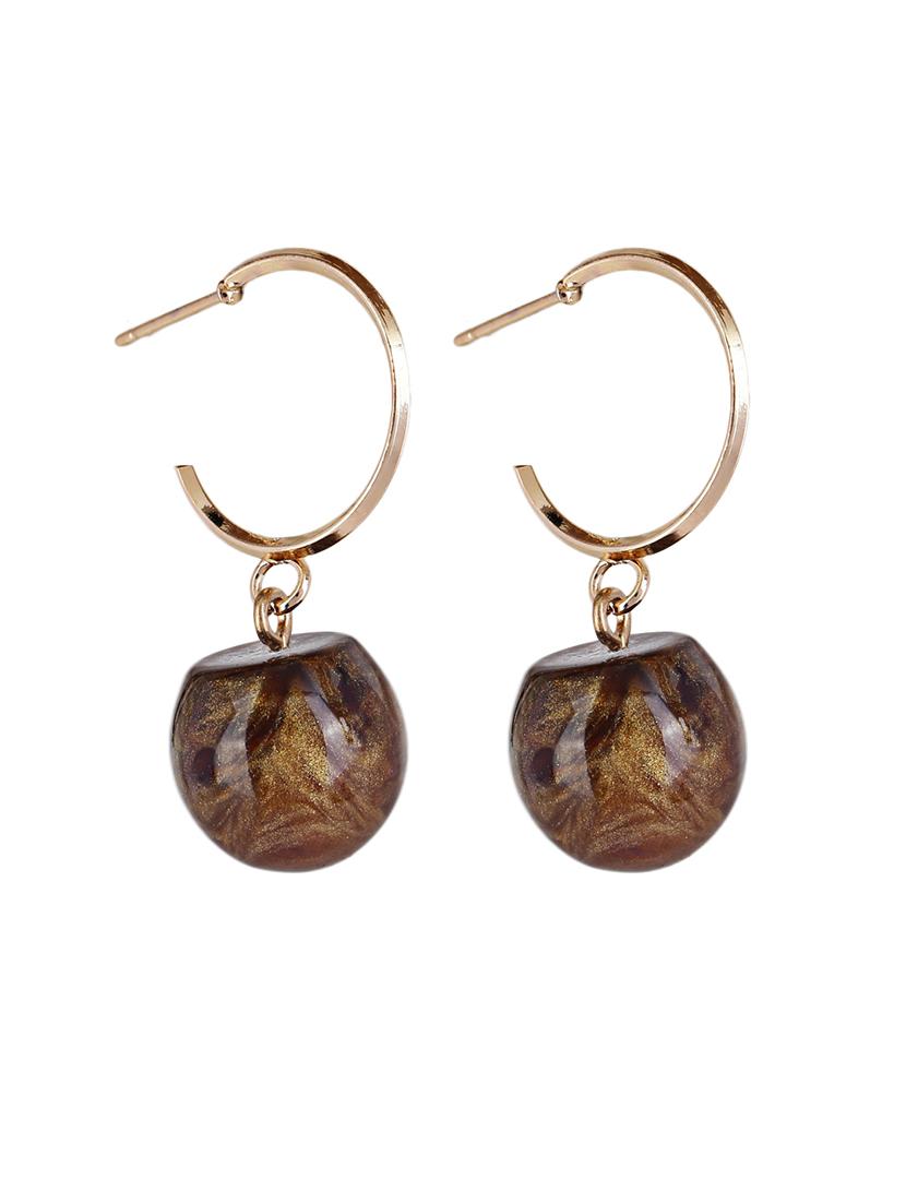 alloy gold fashion earrings - 21773931 - Standard Image - 2