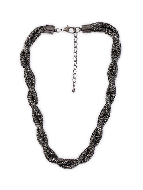 black alloy party necklace - 21774109 -  Standard Image - 0