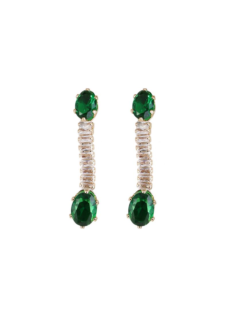 green necklace with earing set - 21774121 - Standard Image - 2