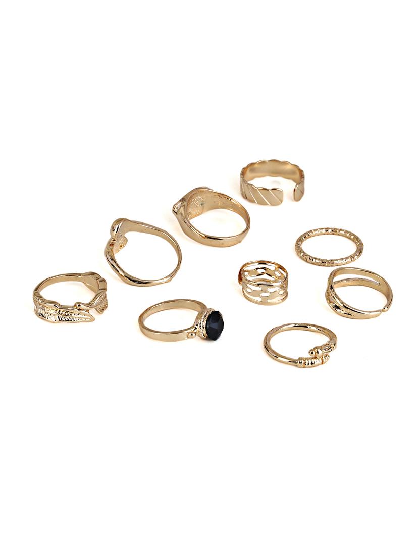 rings alloy gold party wear - 21774162 - Standard Image - 2