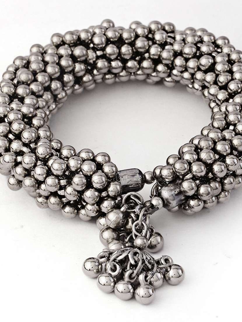 silver alloy fashion bangle bracelet - 21775286 -  Standard Image - 2