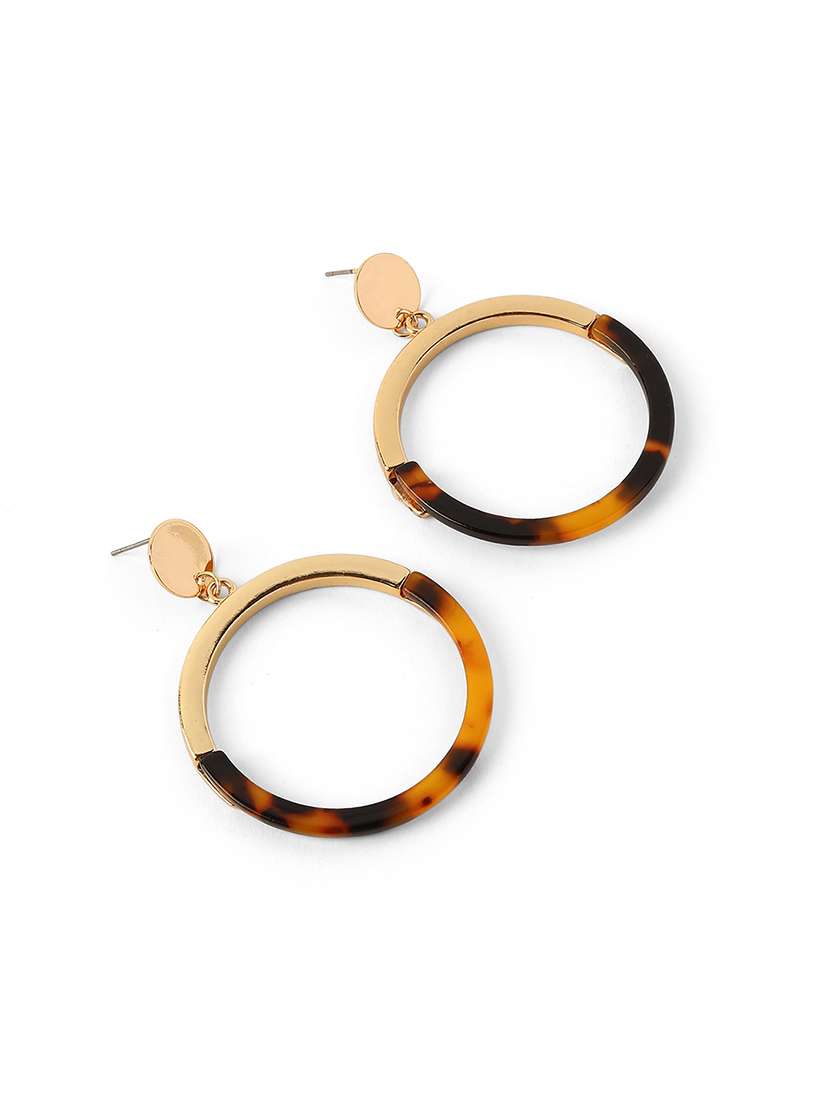 alloy drop earrings for party wear - 21775408 - Standard Image - 2