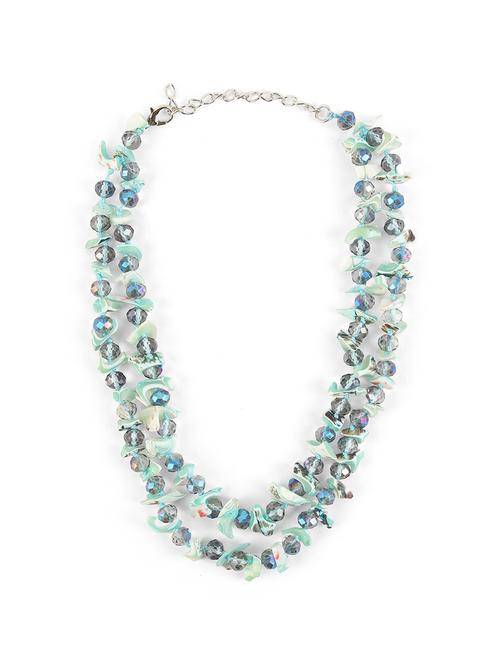 beaded alloy necklace - 21775554 - Standard Image - 0