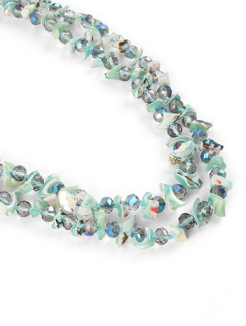 beaded alloy necklace - 21775554 - Standard Image - 2