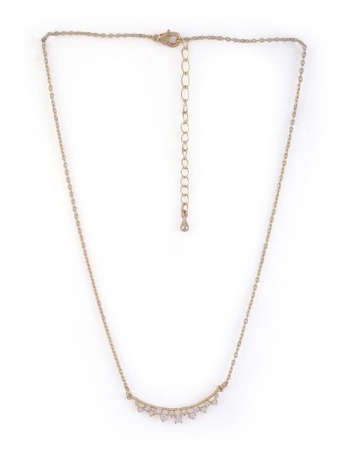 alloy gold necklace earring jewellery set - 21775560 - Standard Image - 0
